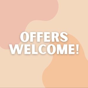 🤍OFFERS WELCOME!🤍